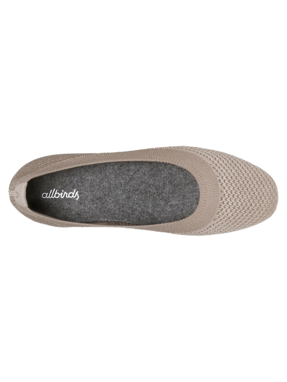 Allbirds Tree Breezer Ballet Flats in Mushroom Beige Size 6.5